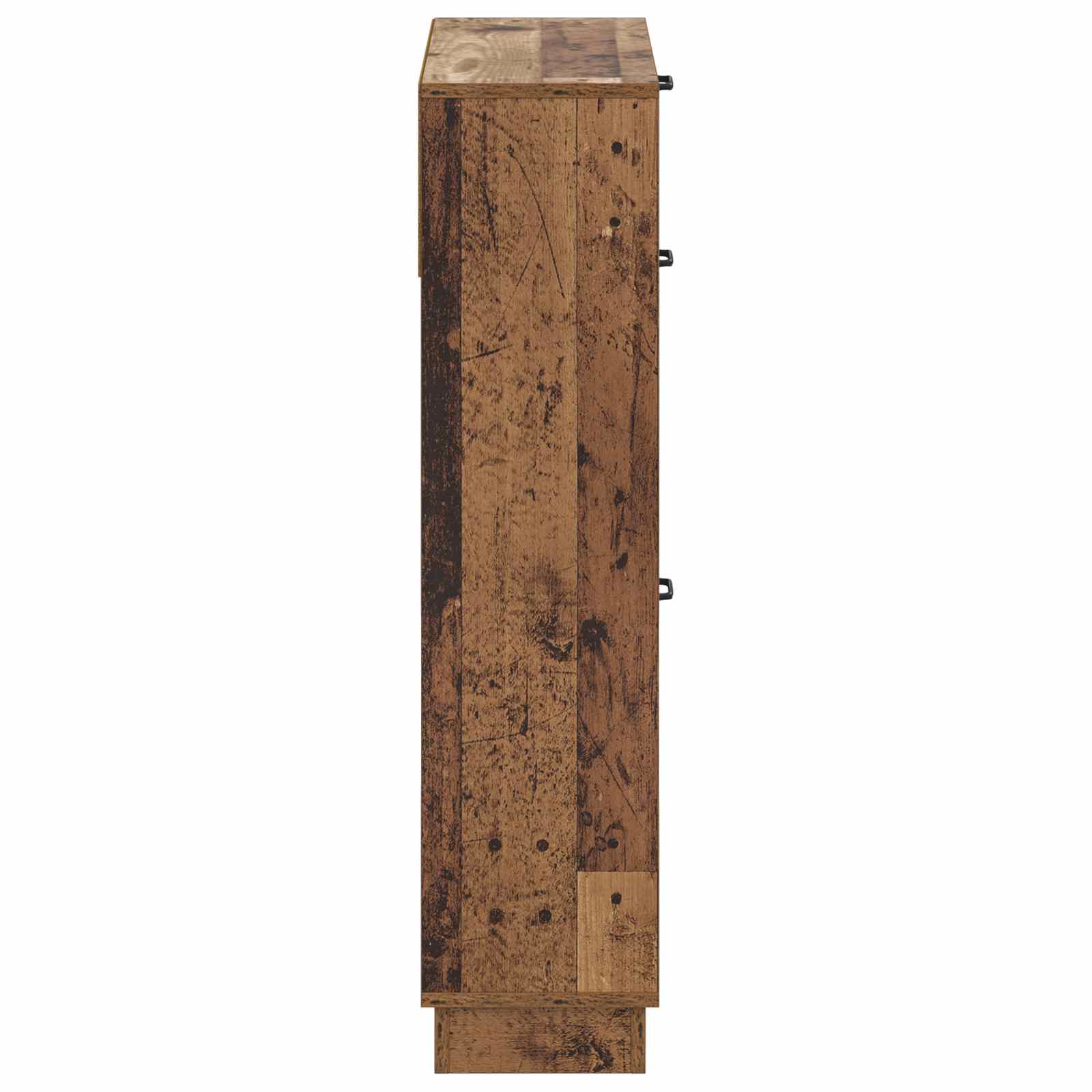 Schoenenkast HOORN 78 x 24 x 100 cm Bewerkt hout Oud hout image 4