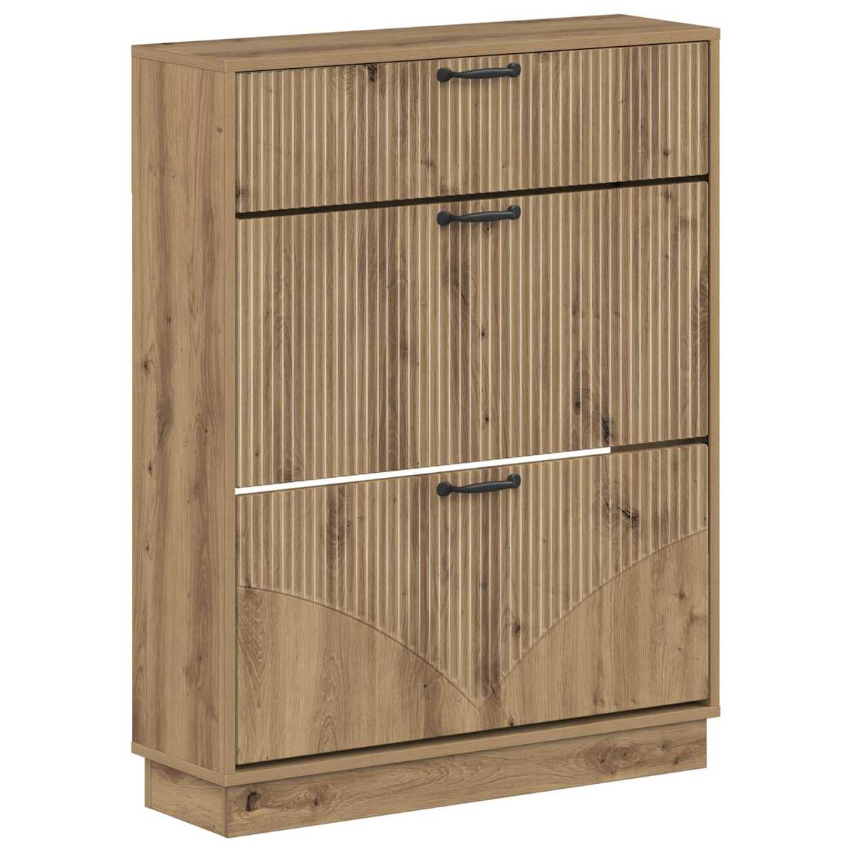 Sko skab HOORN 78 x 24 x 100 cm Konstrueret træ - Billede 2