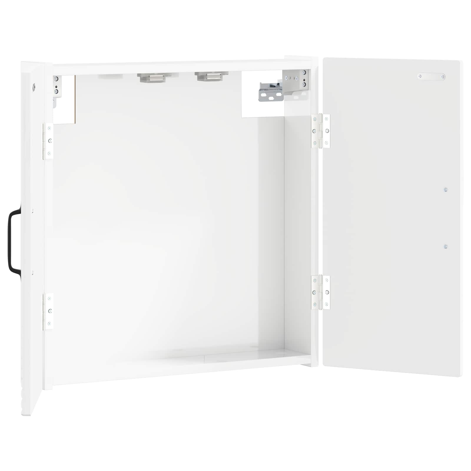 Кабинет за дартборд HOORN Бял гланц 52,5 x 10,5 x 53,5 см – снимка 2
