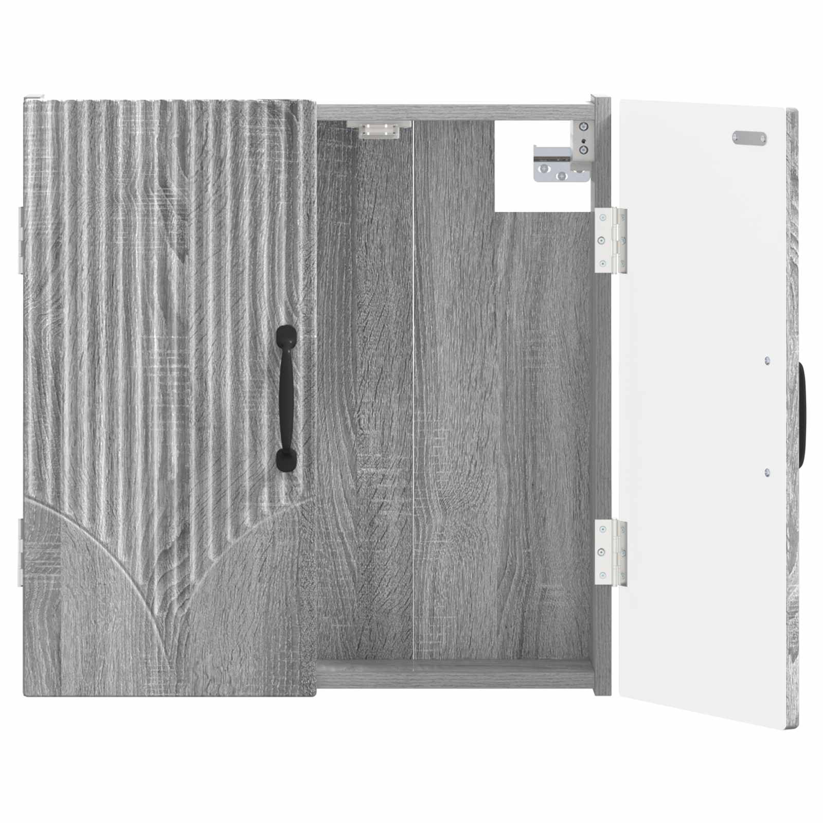 vidaXL Skříň na terče HOORN Šedý Sonoma 52,5 x 10,5 x 53,5 cm