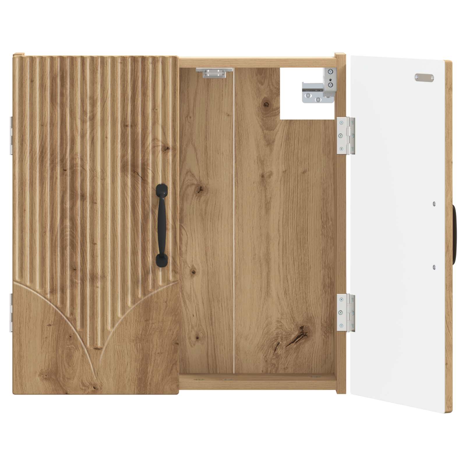 vidaXL Skříň na terče HOORN Dub artisan 52,5 x 10,5 x 53,5 cm