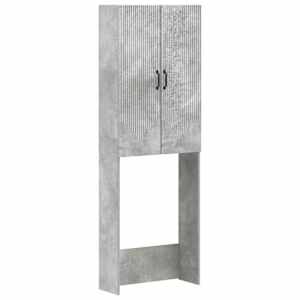vidaXL Tualettkabinet HOORN Betoonhall 66 x 25,5 x 190 cm Tehispuit