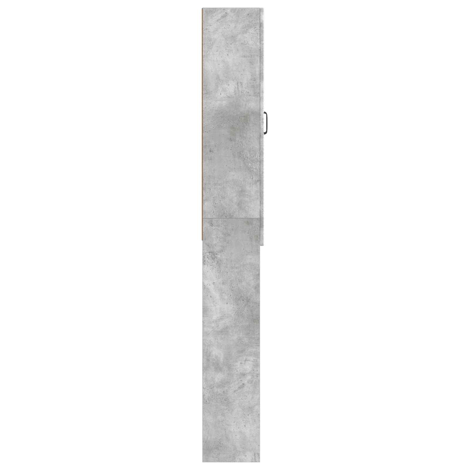 Kabineta za stranišče HOORN Betonsko siva 66 x 25,5 x 190 cm - slika 4