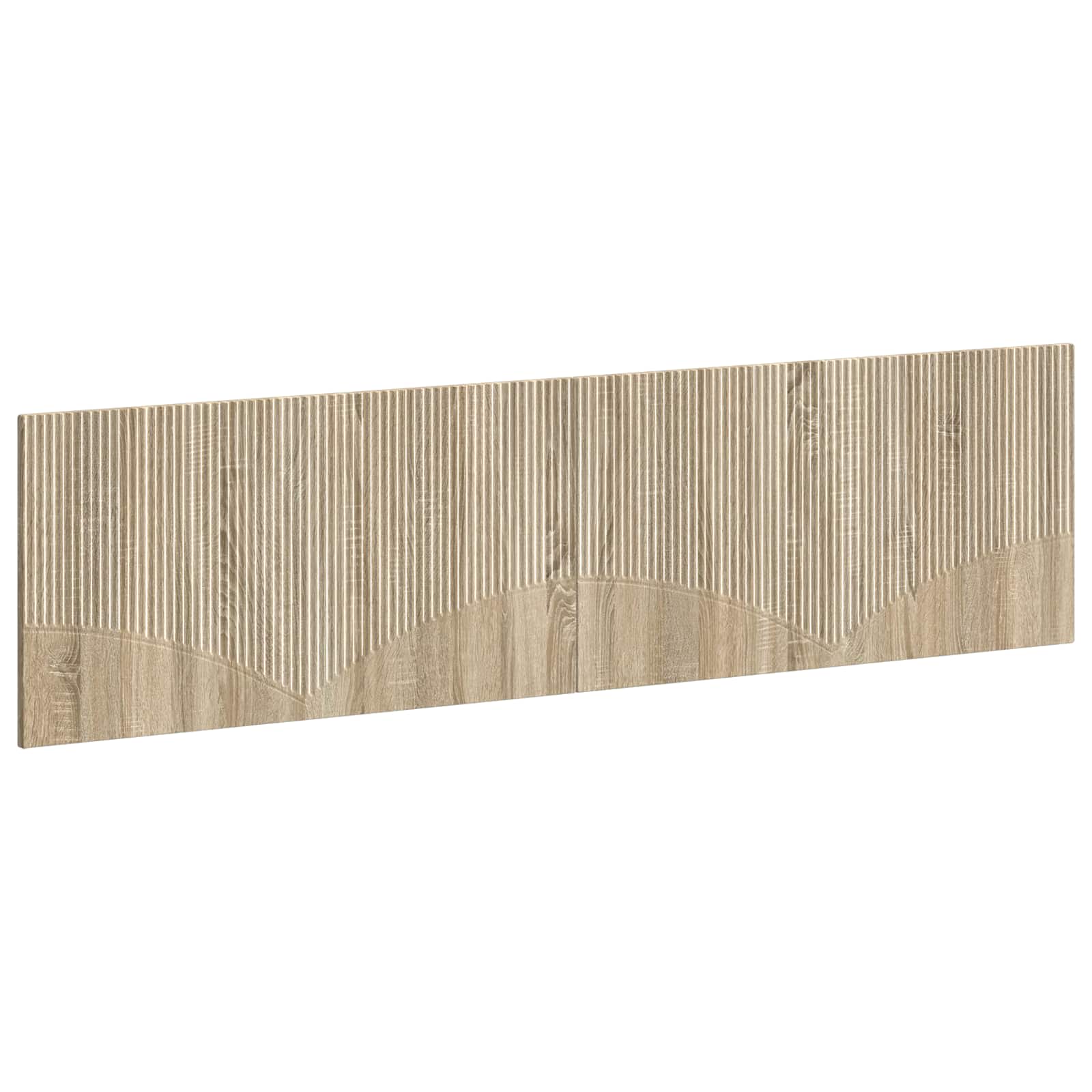 vidaXL Wandgemonteerd Hoofdeinde HOORN Sonoma Eiken Bewerkt hout, foto 3