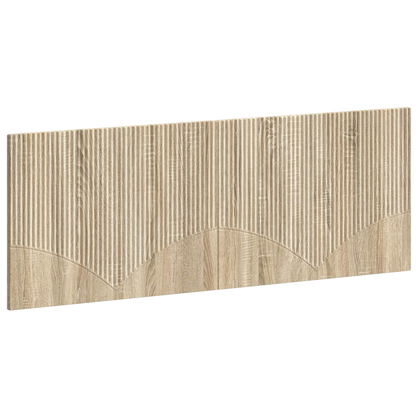 vidaXL Wandgemonteerd Hoofdeinde HOORN Sonoma Eiken Bewerkt hout, foto 3