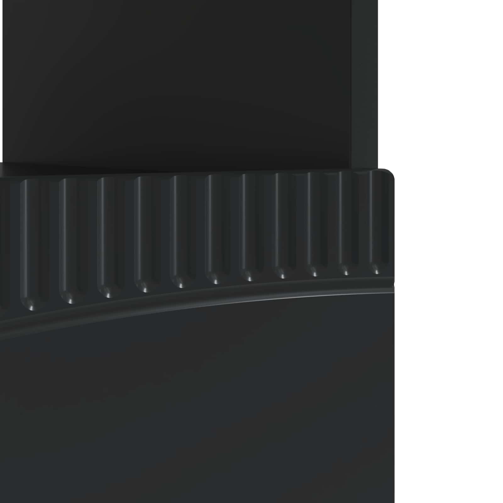 LED TV-kaappi Musta Tekninen puu - Image 7