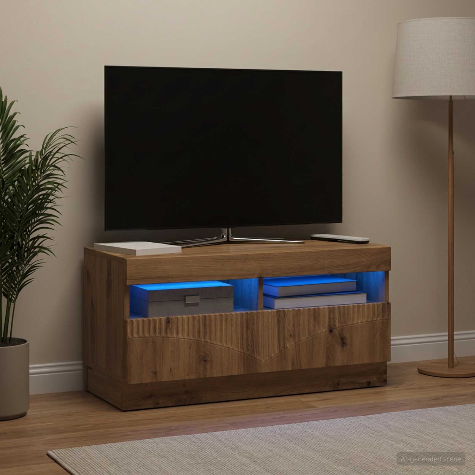 LED TV kapp Artisan tamm Tehispuit