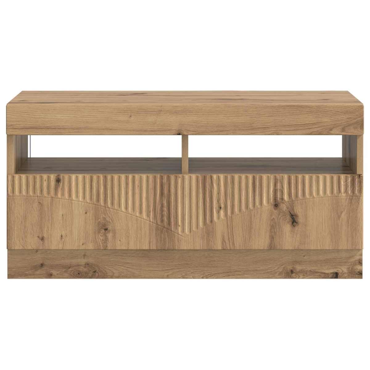 LED TV-skab Konstrueret træ - Billede 6