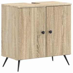 vidaXL Vannitoa kraanikausi kapp BREDA Sonoma tamm 59,5 x 31,5 x 59 cm