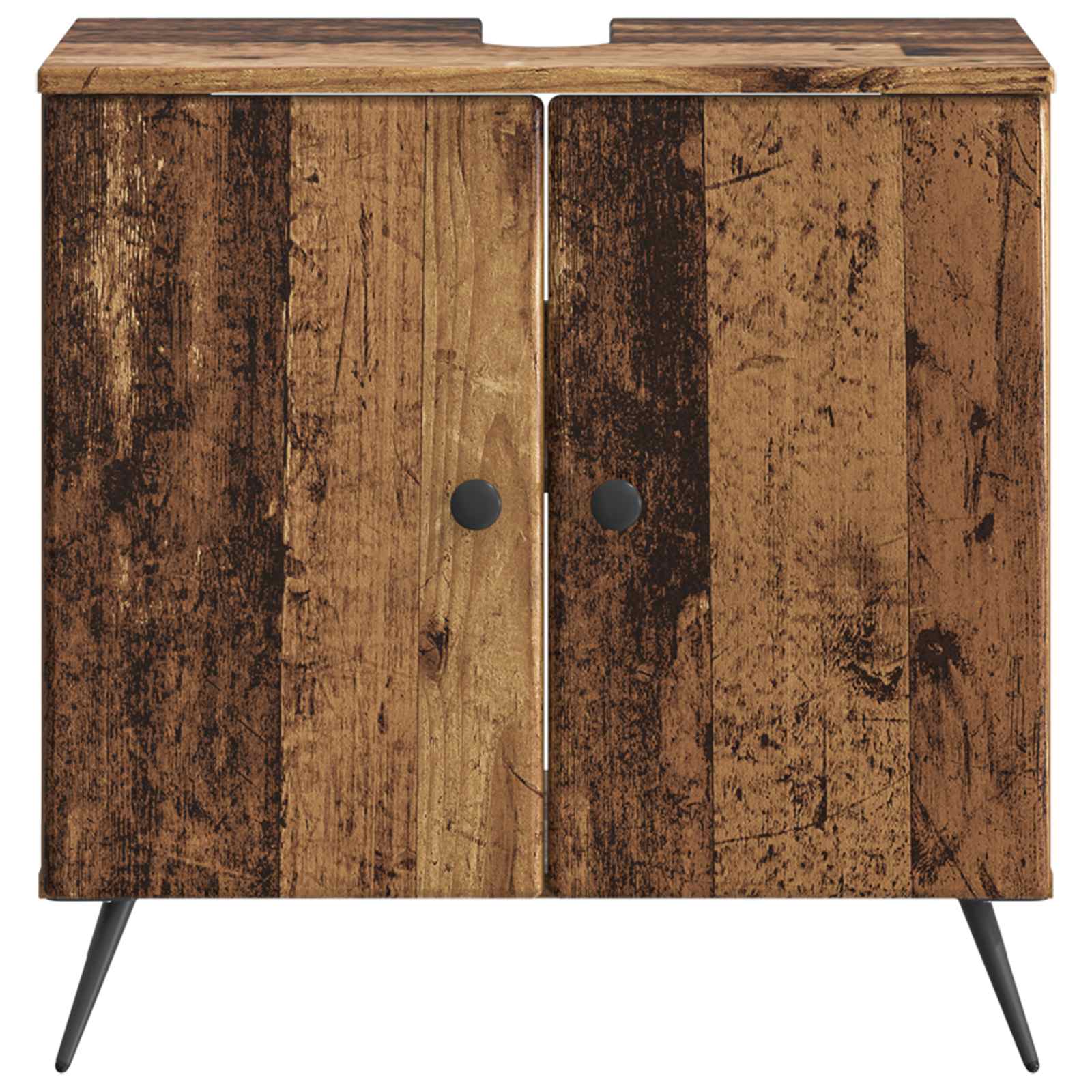 Kylpyhuoneen allaskaappi BREDA Vanha puu 59,5 x 31,5 x 59 cm - Image 3