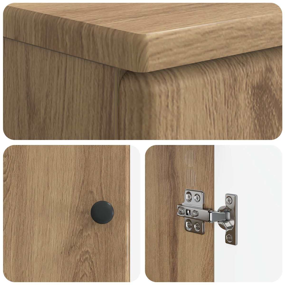 Badeværelsesskabsunder BREDA 59,5 x 31,5 x 59 cm - Billede 8