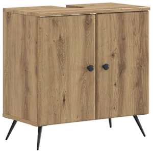 vidaXL Vannitoa kraanikausi kapp BREDA Artisan tamm