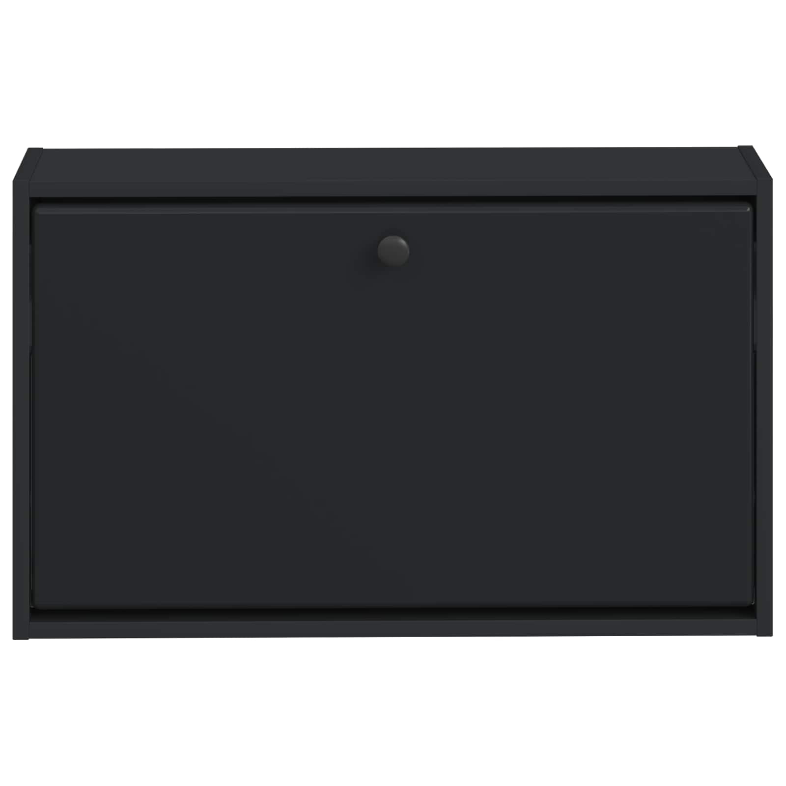 Wandgemonteerde Schoenkast BREDA 71 x 17 x 43 cm Bewerkt hout image 3