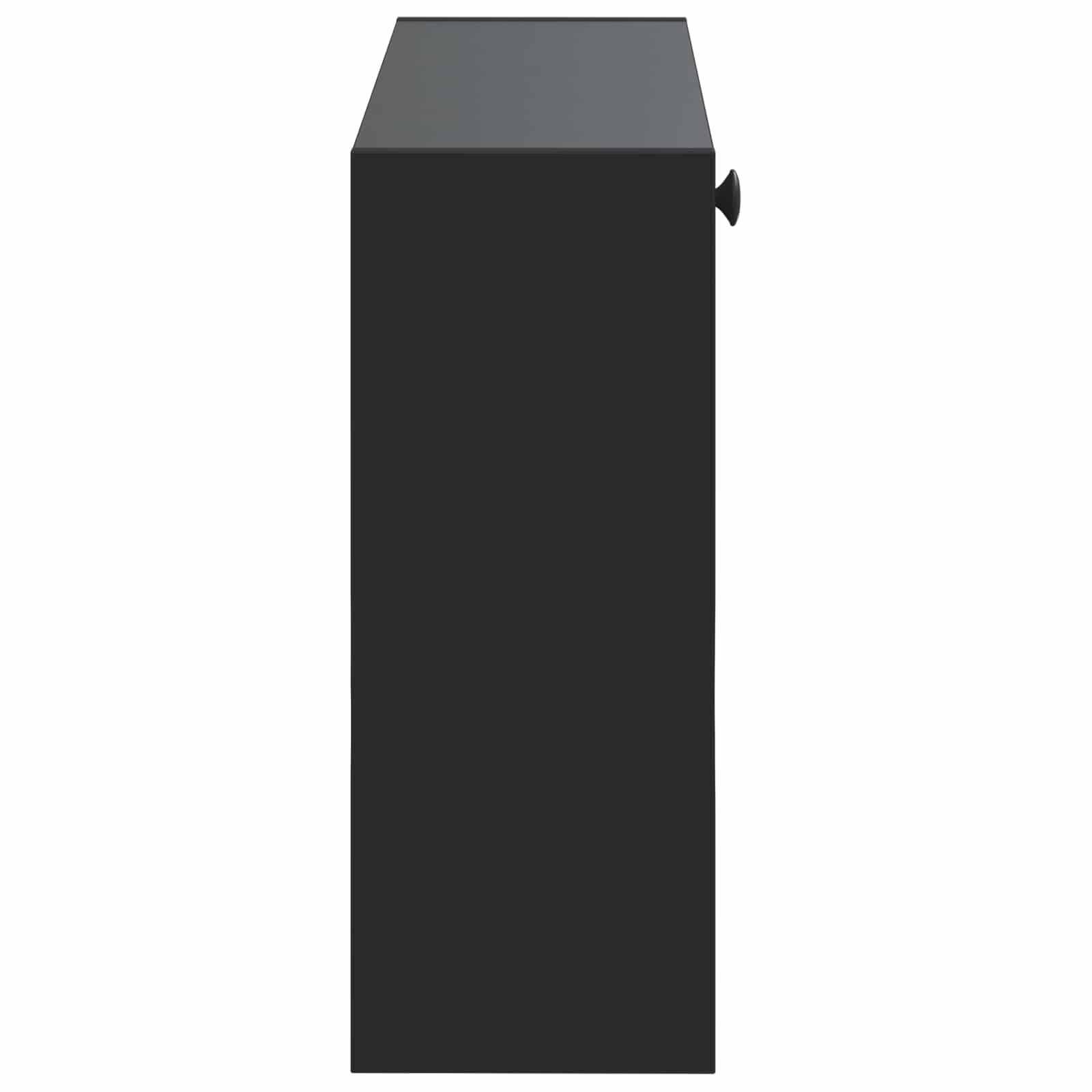 Wandgemonteerde Schoenkast BREDA 71 x 17 x 43 cm Bewerkt hout image 4