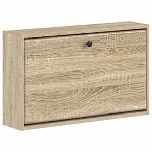 vidaXL Seinale kinnitatav jalan&otilde;ude kapp BREDA 71 x 17 x 43 cm