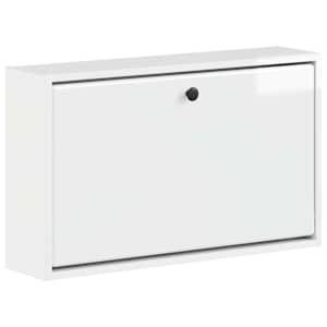 vidaXL Seinale kinnitatav jalan&otilde;ude kapp BREDA 71 x 17 x 43 cm