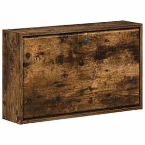 vidaXL Seinale kinnitatav jalan&otilde;ude kapp BREDA 71 x 17 x 43 cm