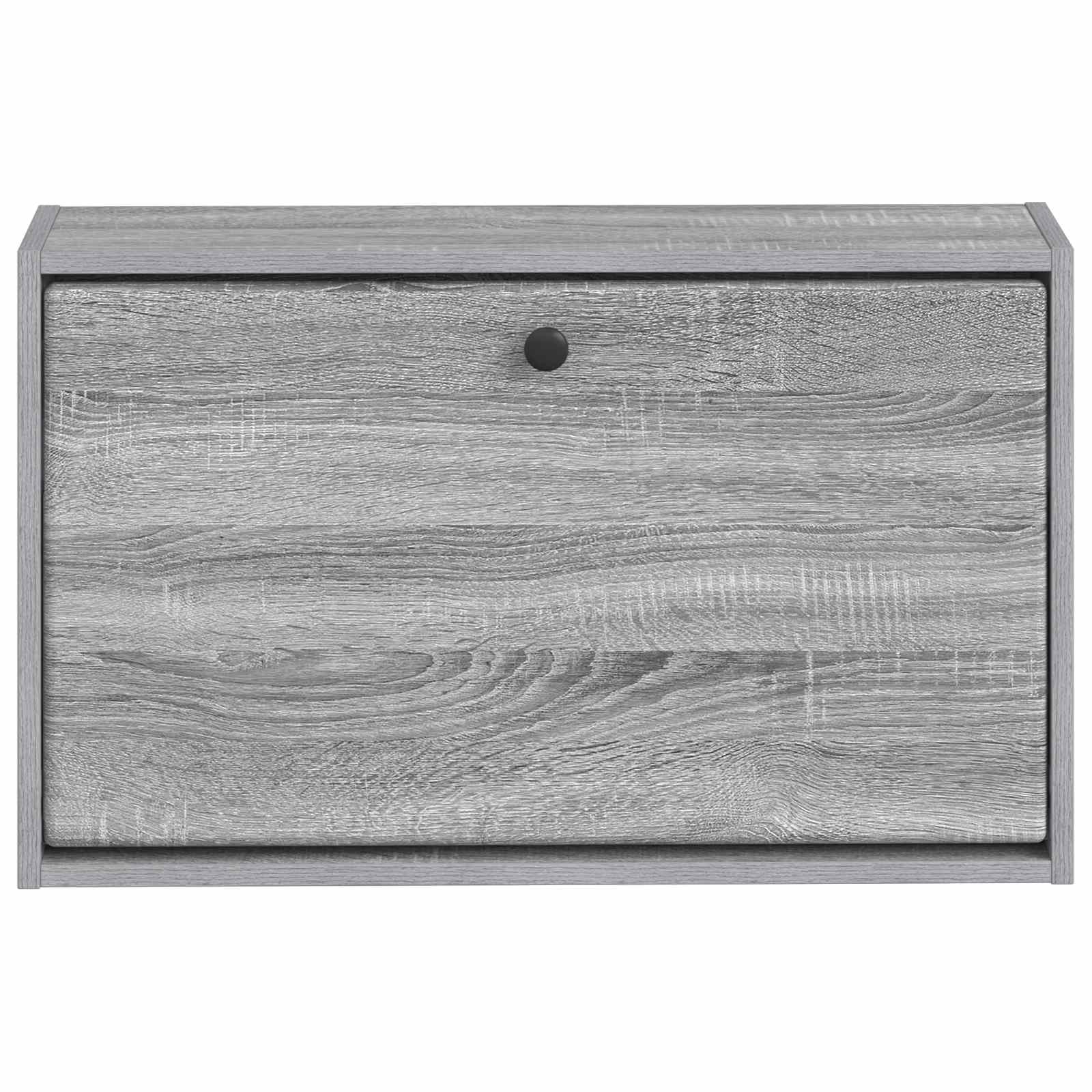 Wandgemonteerde Schoenkast BREDA 71 x 17 x 43 cm Bewerkt hout image 3