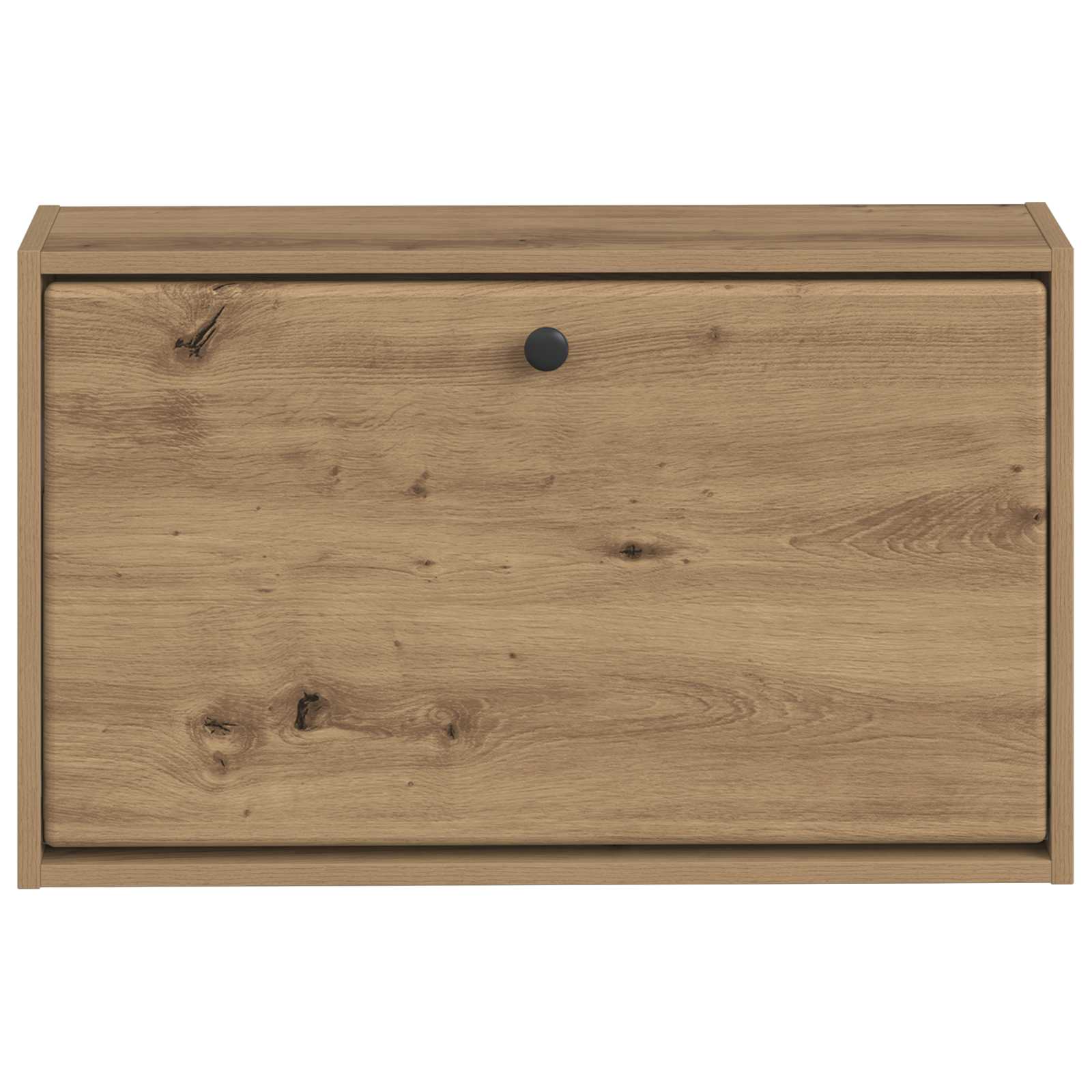 Wandgemonteerde Schoenkast BREDA 71 x 17 x 43 cm Bewerkt hout image 3