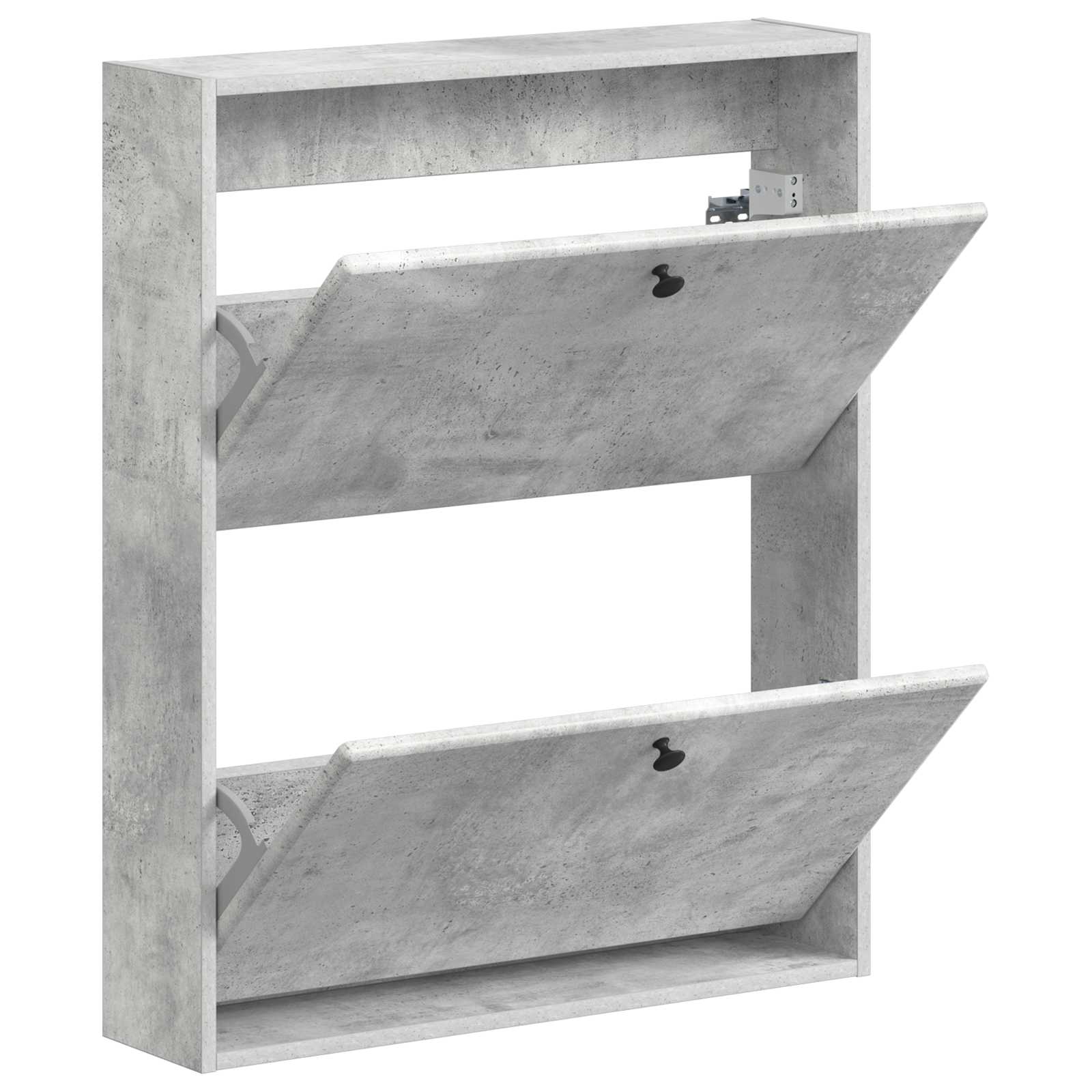 Wandgemonteerde Schoenkast BREDA 71 x 17 x 86 cm Bewerkt hout image 2