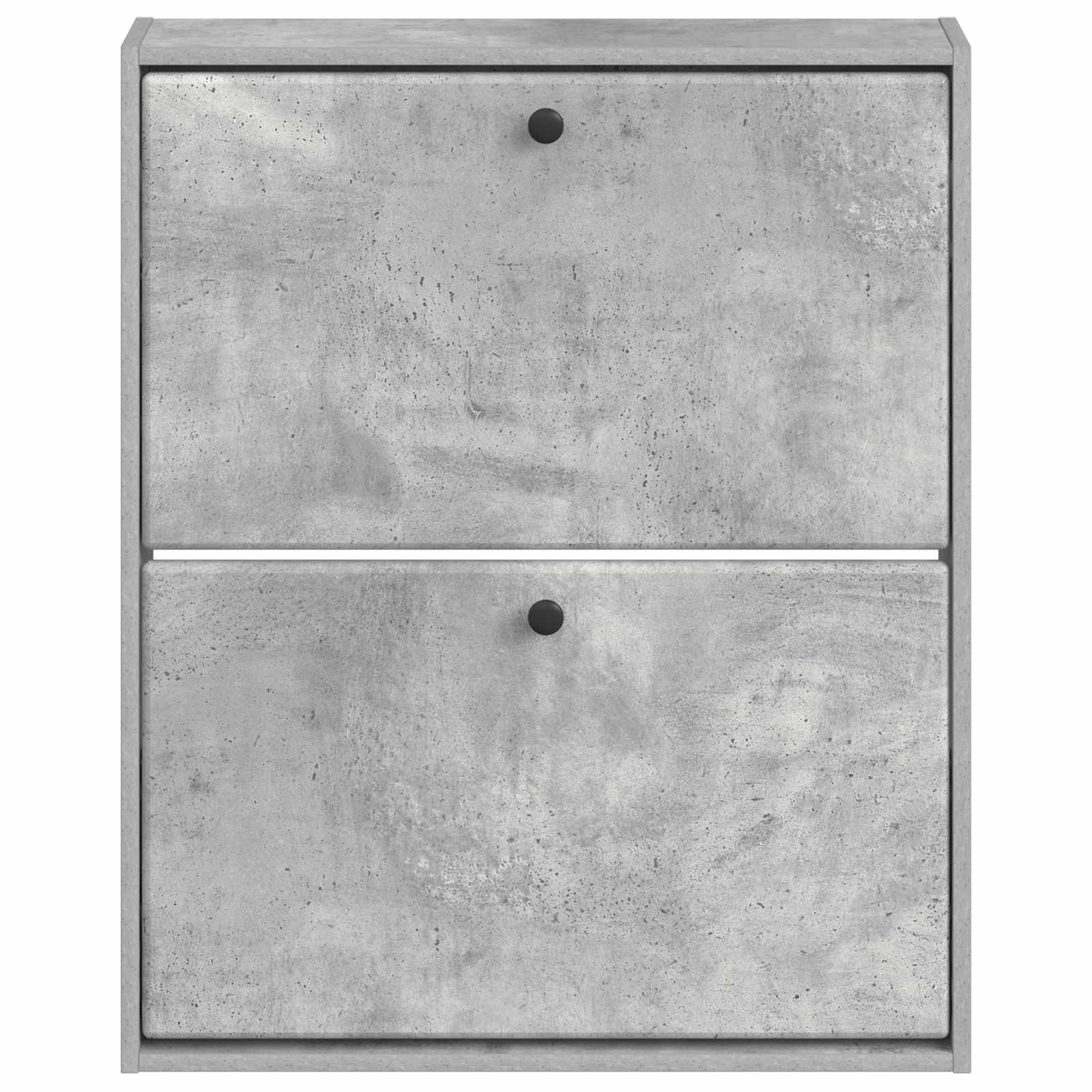 Wandgemonteerde Schoenkast BREDA 71 x 17 x 86 cm Bewerkt hout image 3