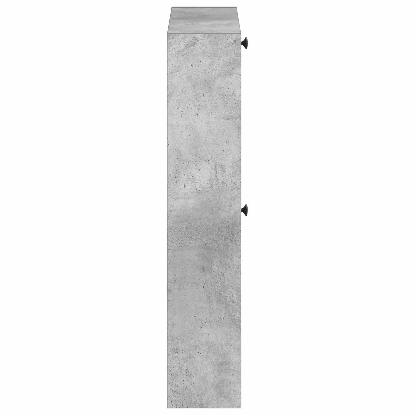 Wandgemonteerde Schoenkast BREDA 71 x 17 x 86 cm Bewerkt hout image 4