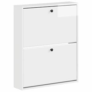 vidaXL Seinale kinnitatav jalan&otilde;ude kapp BREDA 71 x 17 x 86 cm