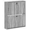 vidaXL Seinale kinnitatav jalan&otilde;ude kapp BREDA 71 x 17 x 86 cm