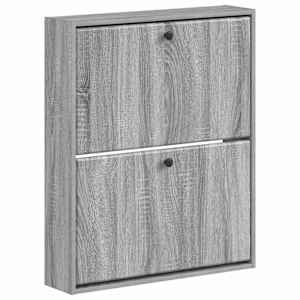 vidaXL Seinale kinnitatav jalan&otilde;ude kapp BREDA 71 x 17 x 86 cm