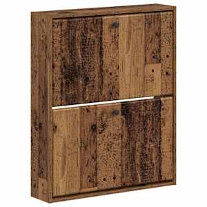 vidaXL Seinale kinnitatav jalan&otilde;ude kapp BREDA 71 x 17 x 86 cm