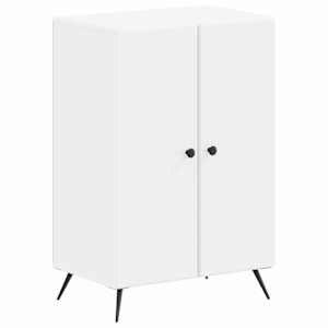 vidaXL Kinga kapp BREDA 59,5 x 39,5 x 90 cm Tehispuit Valge