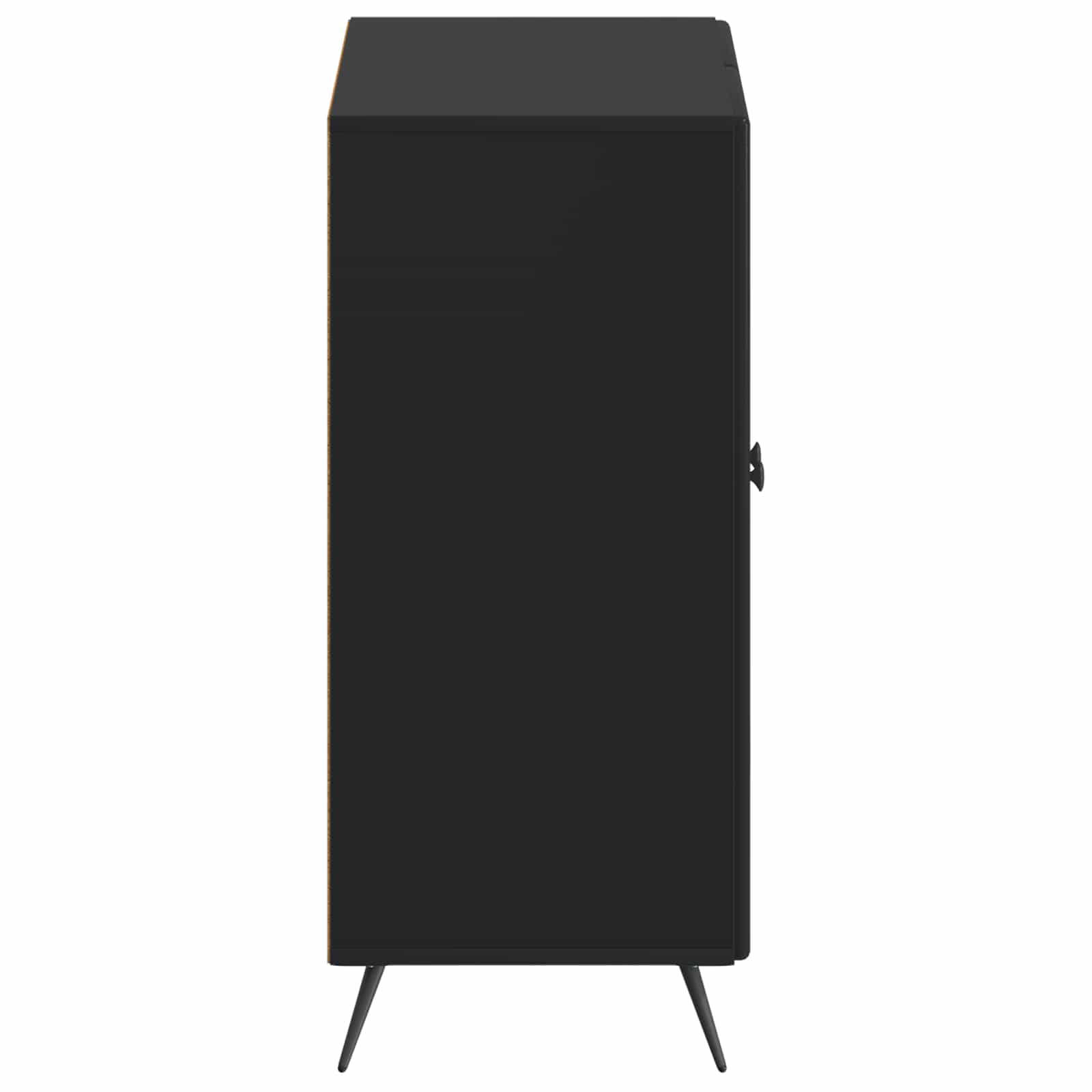 Schoenenkast BREDA 59,5 x 39,5 x 90 cm Bewerkt hout Zwart image 4
