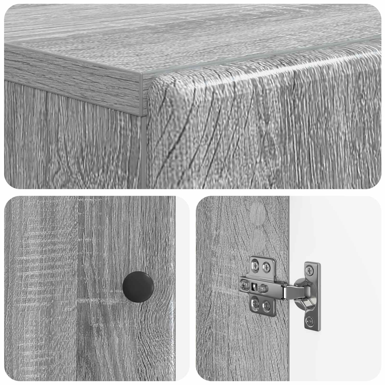 Schoenenkast BREDA 59,5 x 39,5 x 90 cm Bewerkt hout image 6