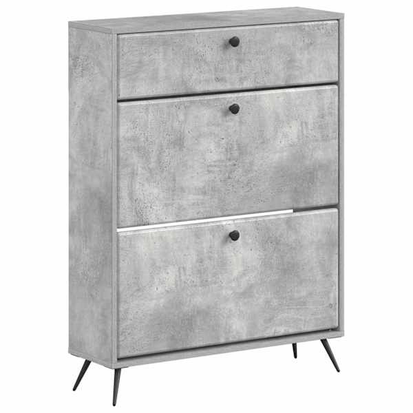 vidaXL Kinga kapp BREDA 78 x 24 x 103 cm Tehispuit Betoonhall