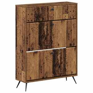 vidaXL Kinga kapp BREDA 78 x 24 x 103 cm Tehispuit Vana puit