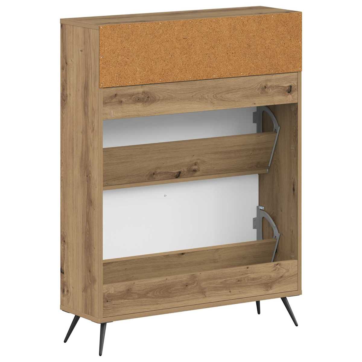 Sko skab BREDA 78 x 24 x 103 cm Konstrueret træ - Billede 6