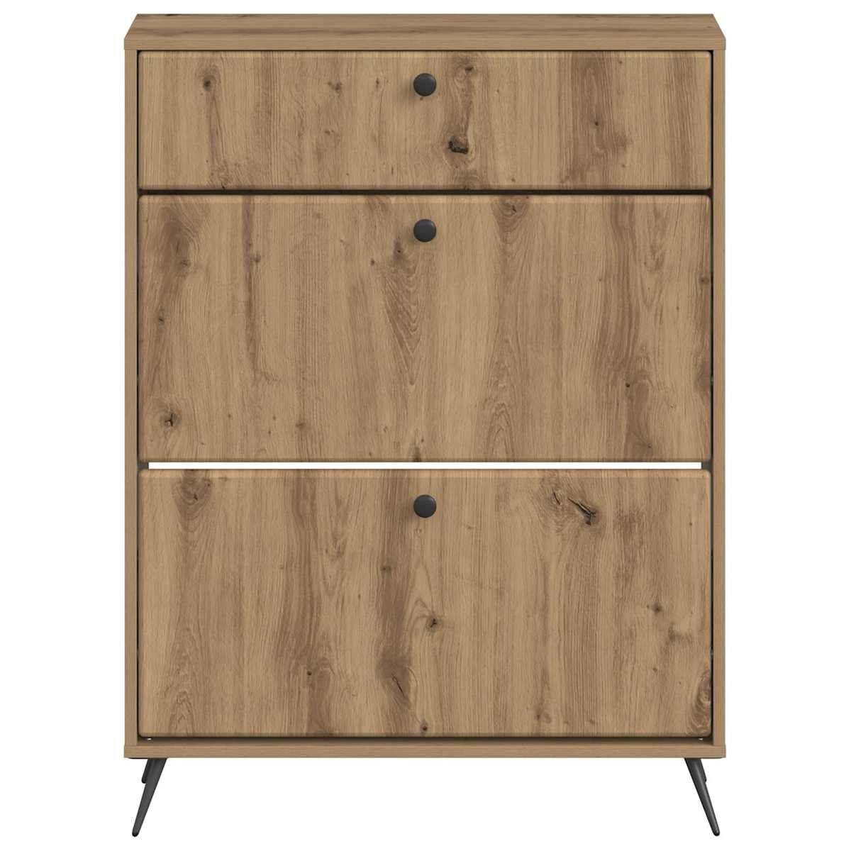 Sko skab BREDA 78 x 24 x 103 cm Konstrueret træ - Billede 4