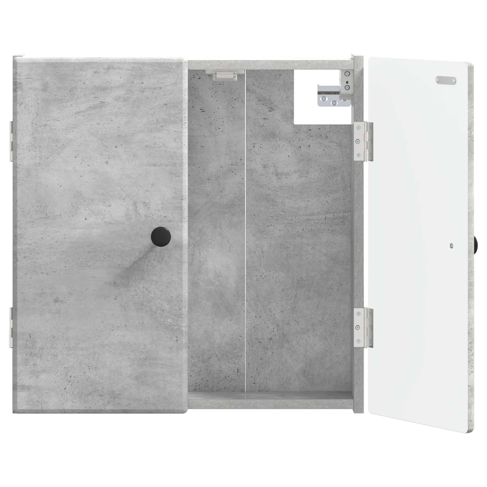 vidaXL Skříň na terče BREDA Betonově šedá 52,5 x 10,5 x 53,5 cm