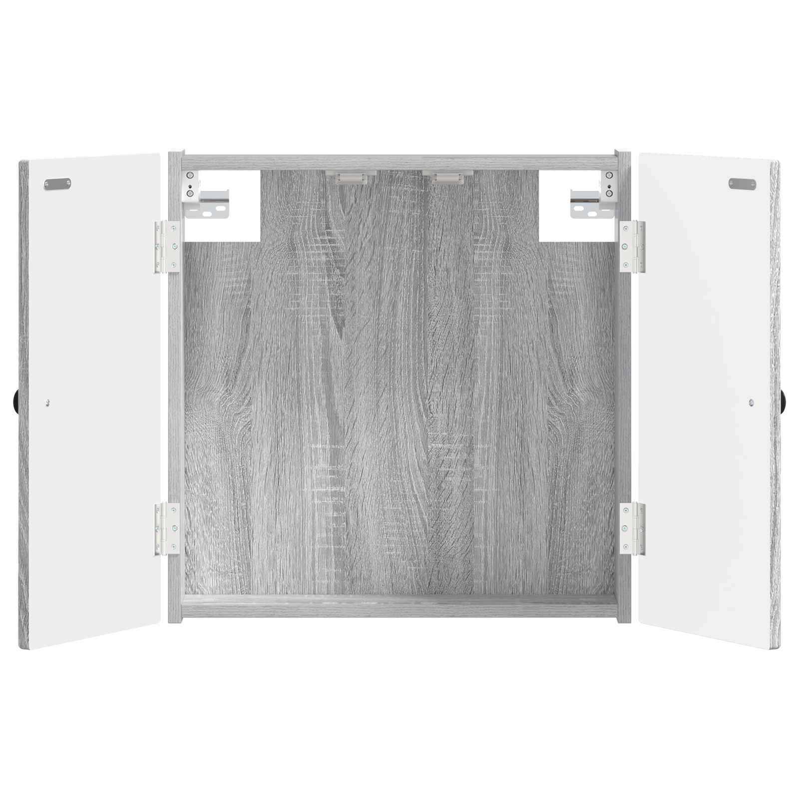 vidaXL Skříň na terče BREDA Šedý Sonoma 52,5 x 10,5 x 53,5 cm