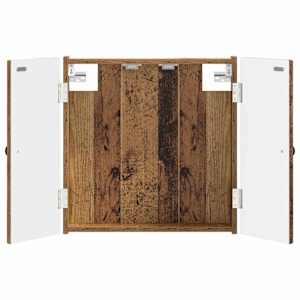 vidaXL Dartboardi kapp BREDA Vana puit 52,5 x 10,5 x 53,5 cm Tehispuit