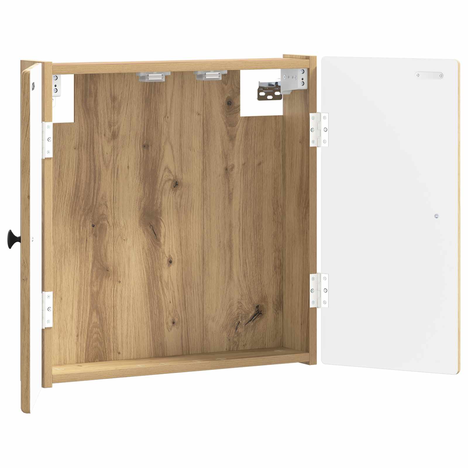 Dartbord Kabinet BREDA Artisanaal eiken 52,5 x 10,5 x 53,5 cm - Afbeelding 3