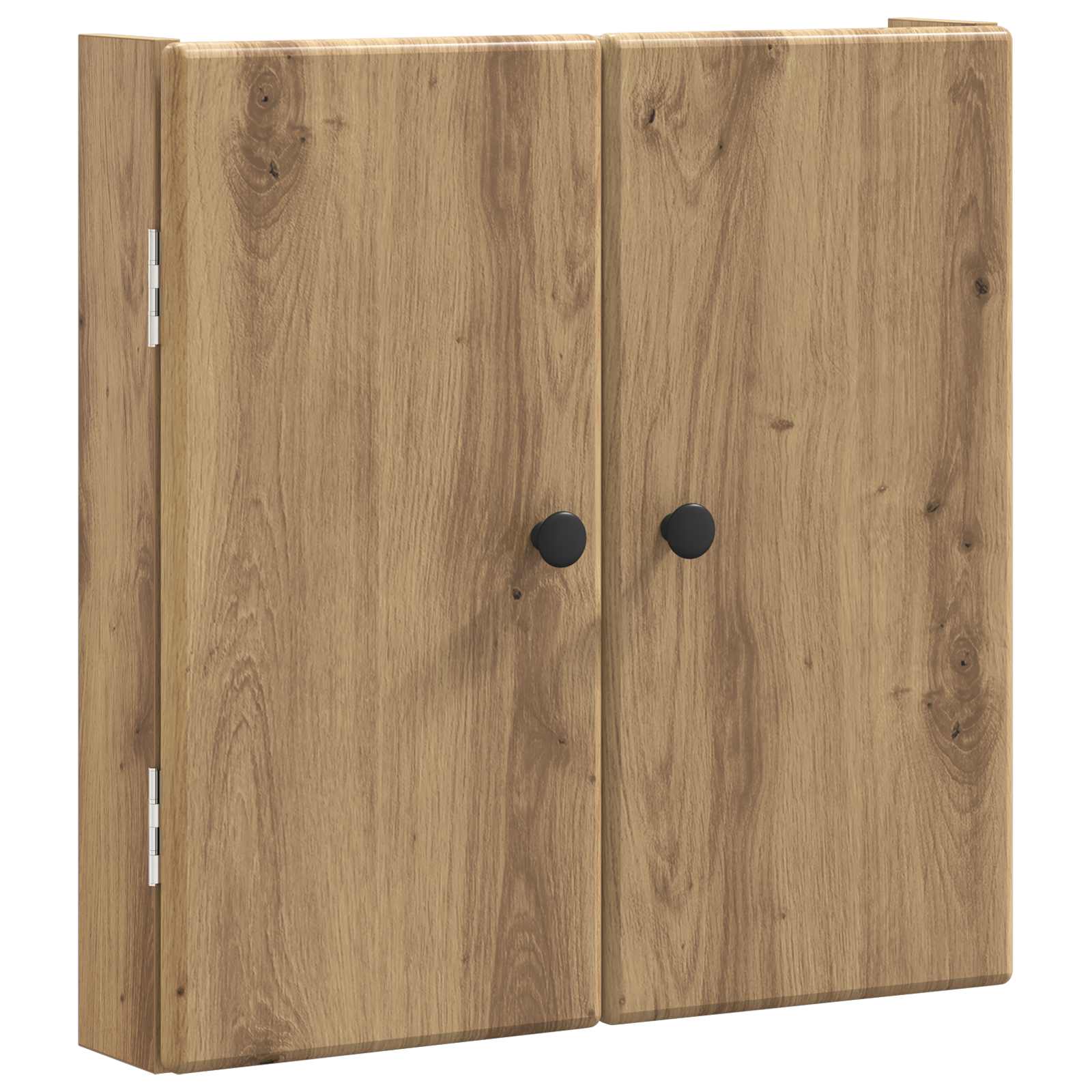 Dartbord Kabinet BREDA Artisanaal eiken 52,5 x 10,5 x 53,5 cm - Afbeelding 4