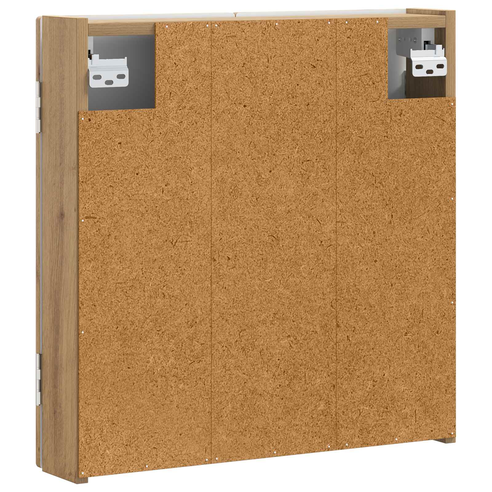 Dartbord Kabinet BREDA Artisanaal eiken 52,5 x 10,5 x 53,5 cm - Afbeelding 6