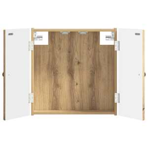 vidaXL Dartboardi kapp BREDA Artisan tamm 52,5 x 10,5 x 53,5 cm