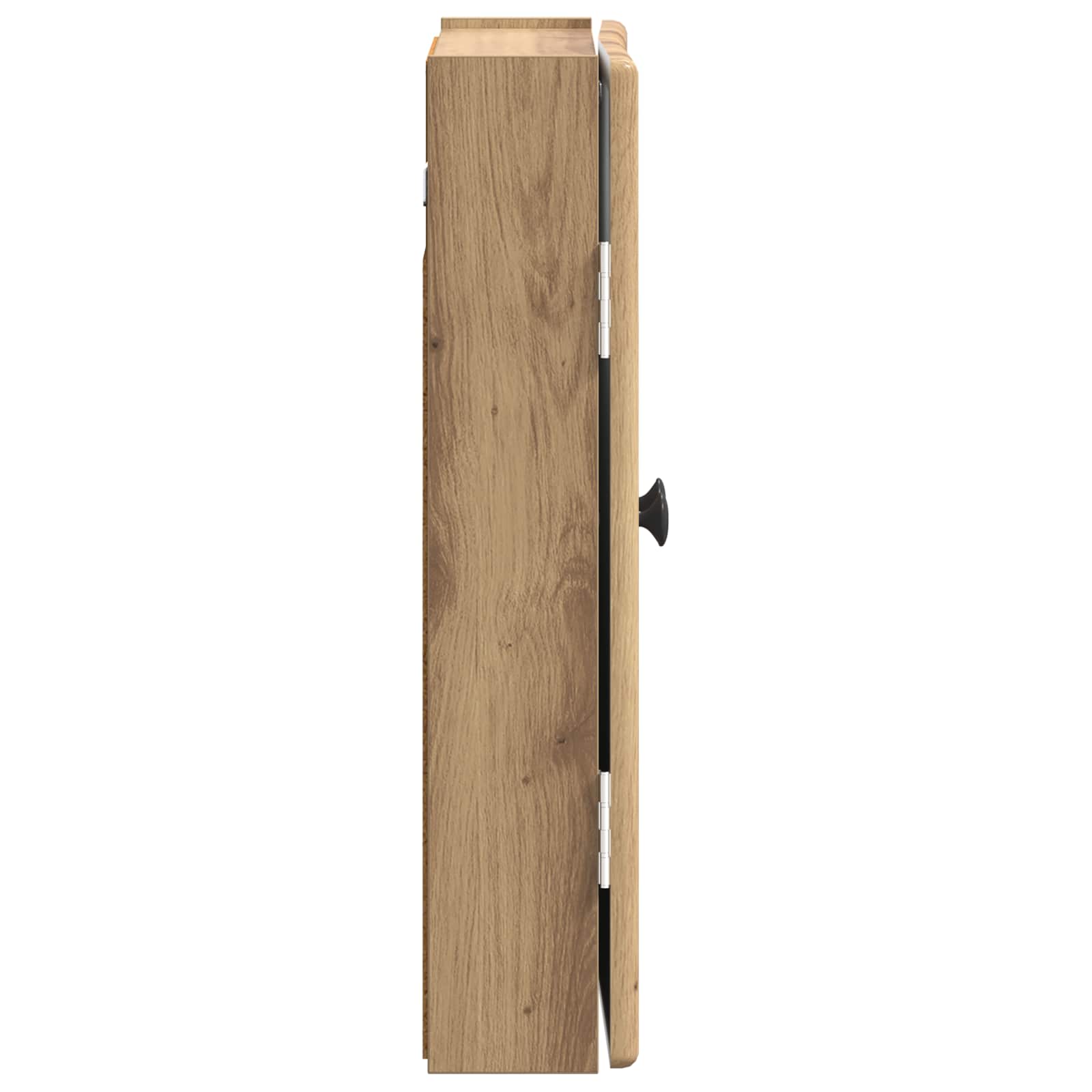Dartbord Kabinet BREDA Artisanaal eiken 52,5 x 10,5 x 53,5 cm - Afbeelding 5