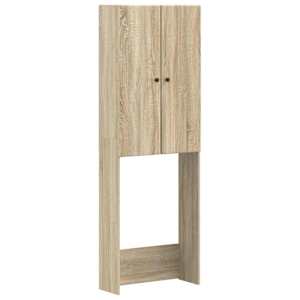 vidaXL Tualettkabinet BREDA Sonoma tamm 66 x 25,5 x 190 cm Tehispuit