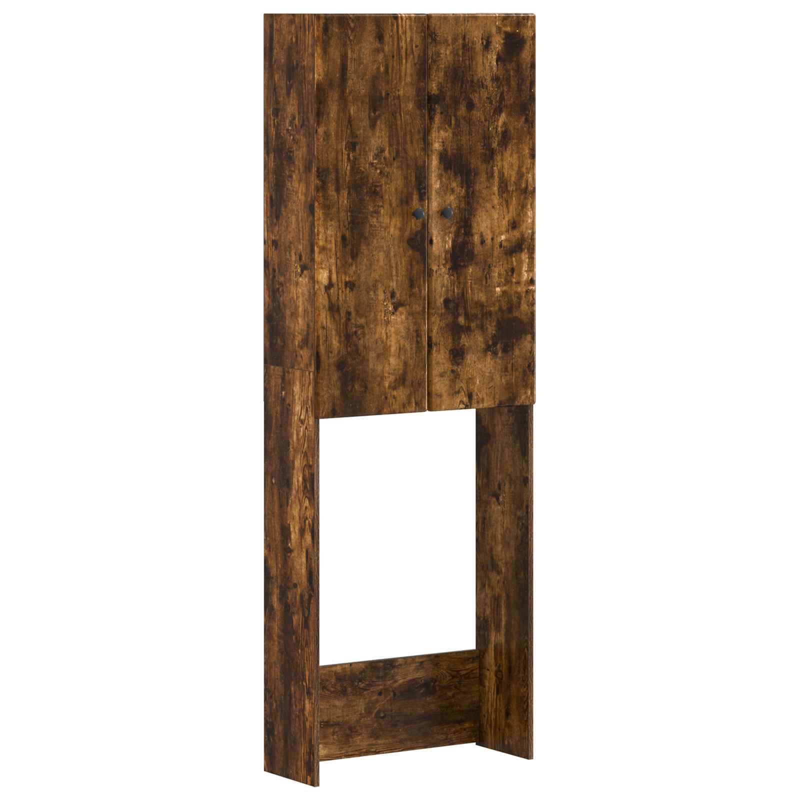 vidaXL Toalett skåp BREDA Rökt ek 66 x 25,5 x 190 cm Konstruerat trä