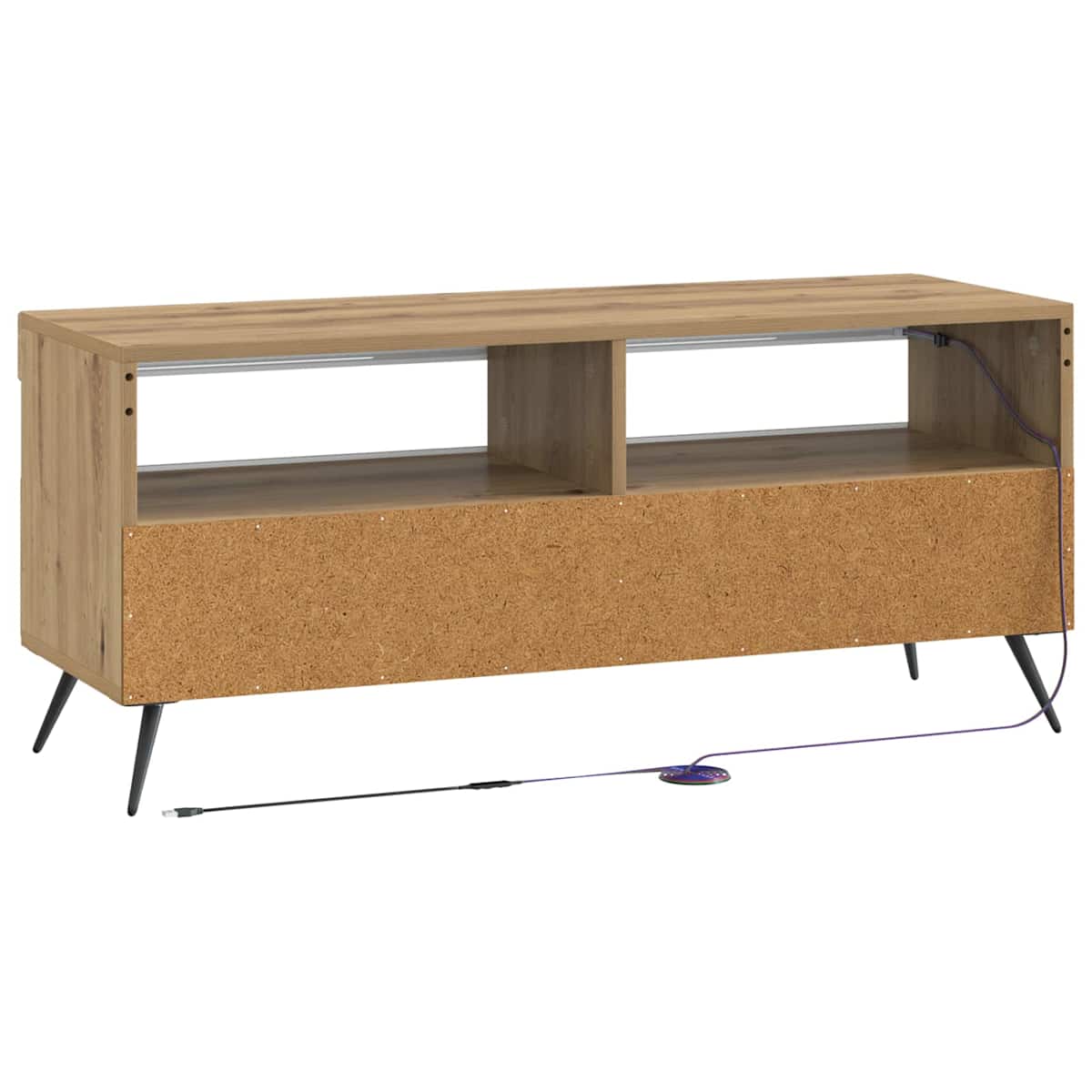 LED TV-skab Konstrueret træ - Billede 8