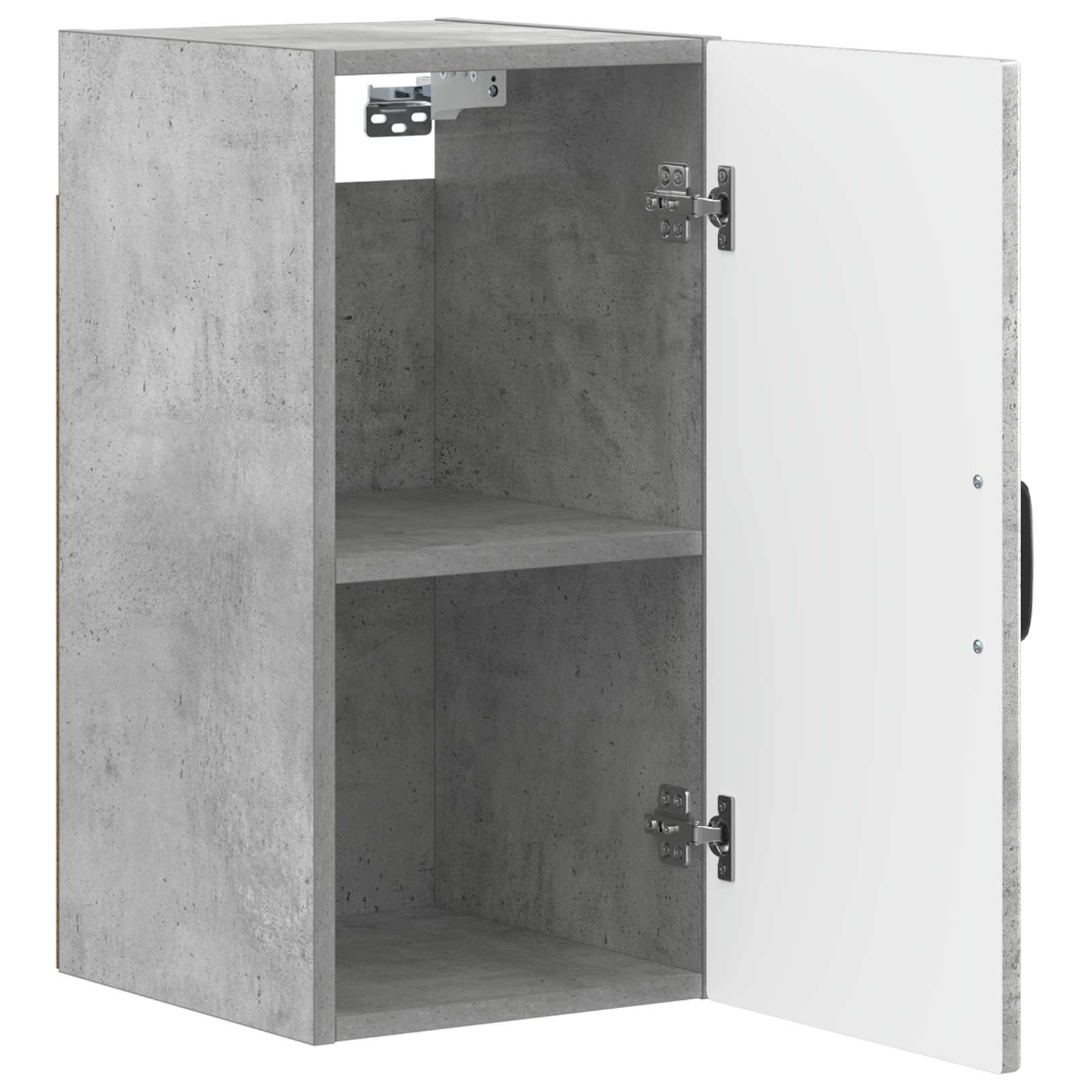 vidaXL Badkamer wandkast UTRECHT Betongrijs 30 x 31 x 59 cm