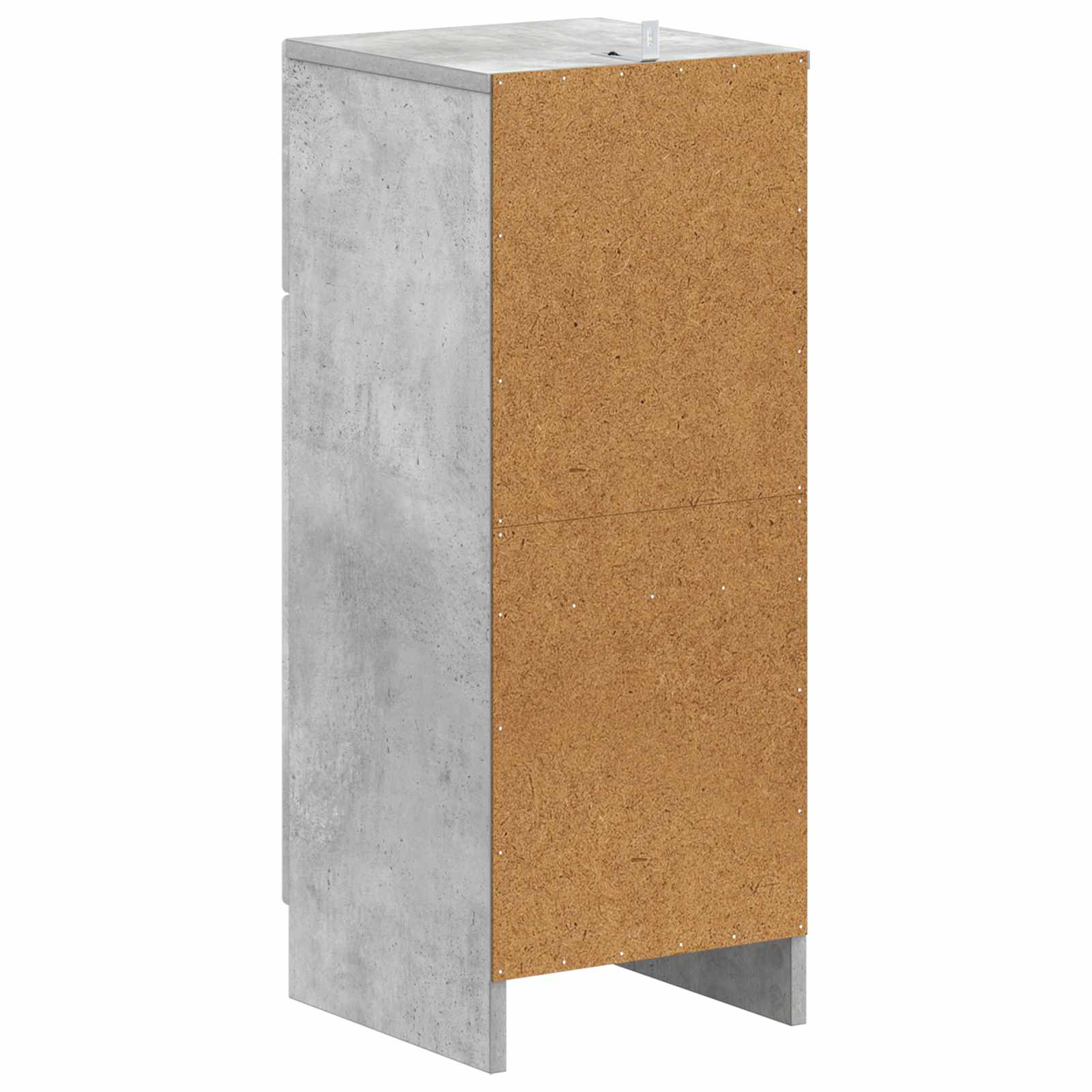 vidaXL Badkamer Opbergkast UTRECHT Betongrijs 30 x 31 x 77 cm